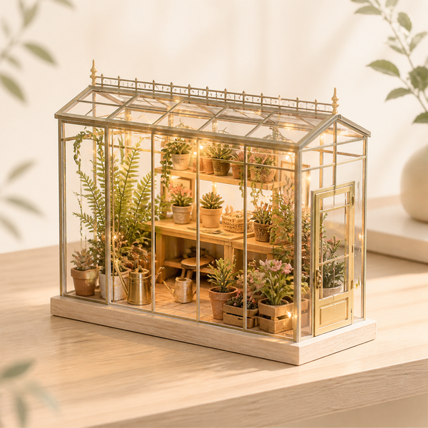 Zeniovia Verdant House Greenhouse Diorama