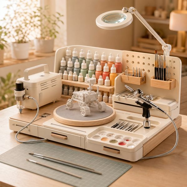 Zeniovia Atelier Air Model Painting Workstation