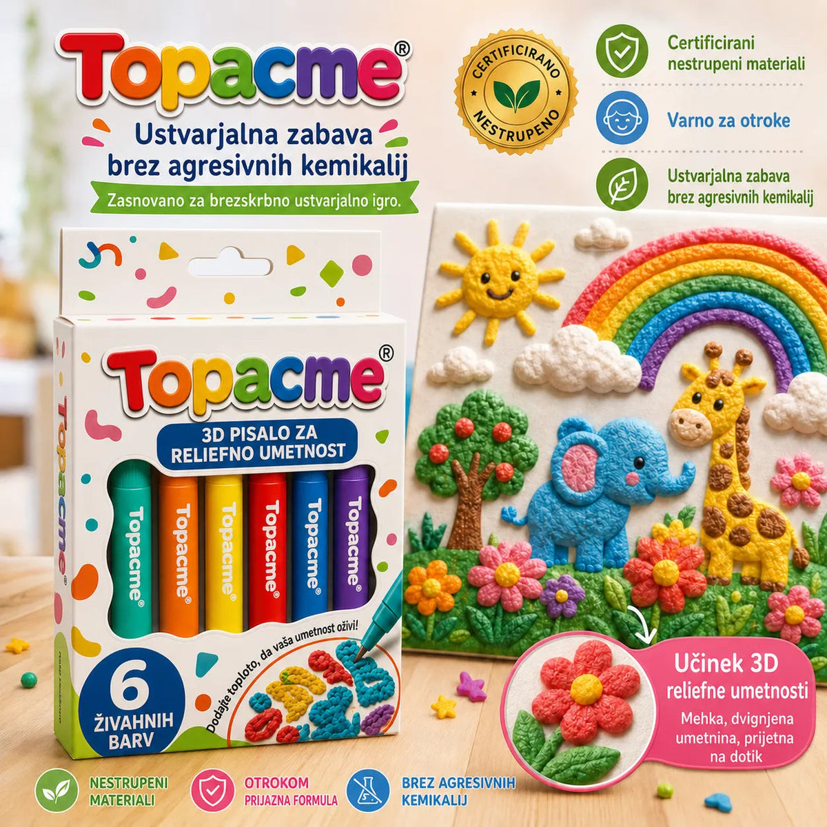 Pisak 3D do tworzenia wypukłych dzieł sztuki — zdjęcie 7