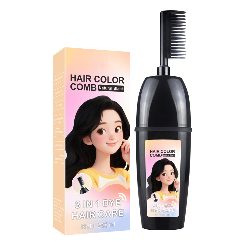 3-in-1 hair dye comb