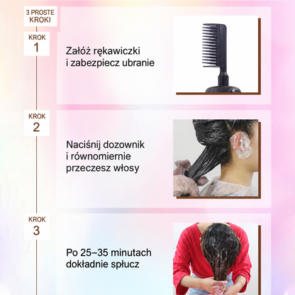 3-in-1 hair dye comb