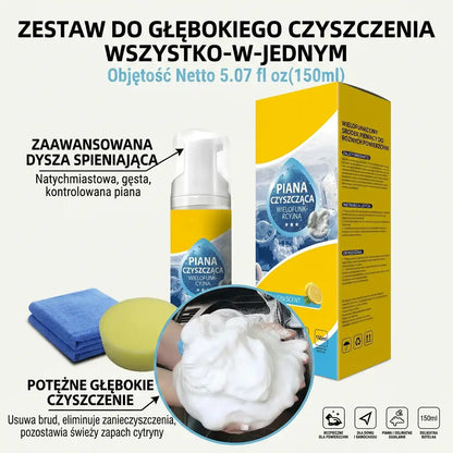 Aktywna pianka czyszcząca do auta i domu