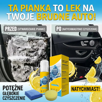 Aktywna pianka czyszcząca do auta i domu