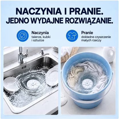 PocketWash portable ultrasonic washer